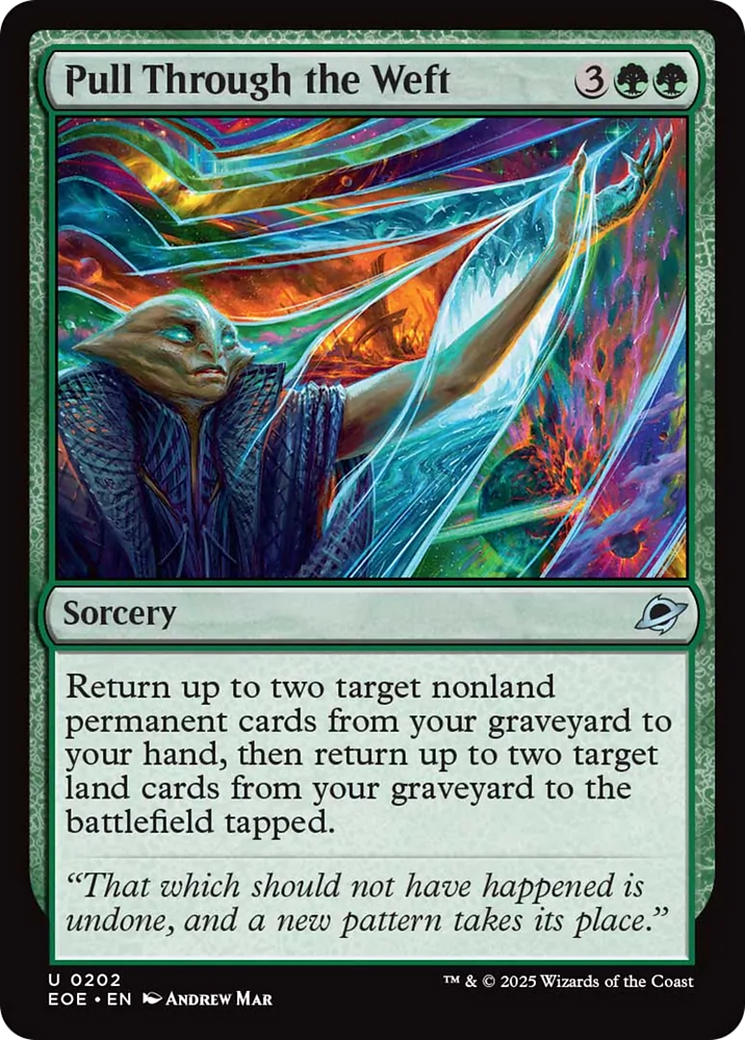 Pull Through the Weft [Edge of Eternities] | Good Games Morley