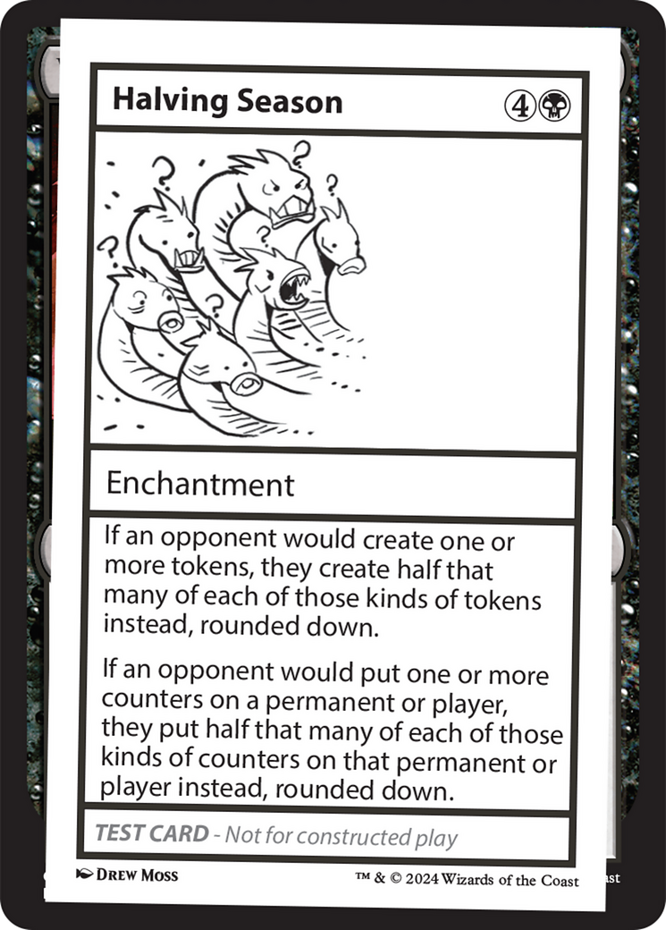 Halving Season [Mystery Booster 2 Playtest Cards] | Good Games Morley