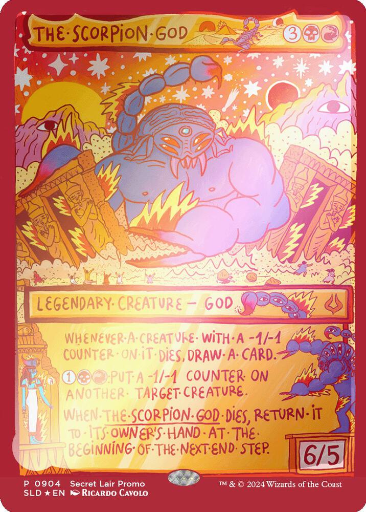 The Scorpion God 904 (Secret Lair Drop Series)  - Showcase Foil | Good Games Morley