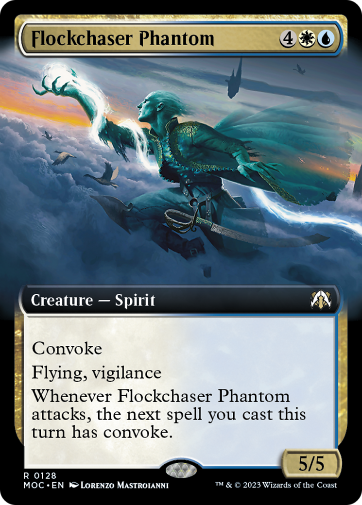 Flockchaser Phantom (Extended Art) [March of the Machine Commander] | Good Games Morley