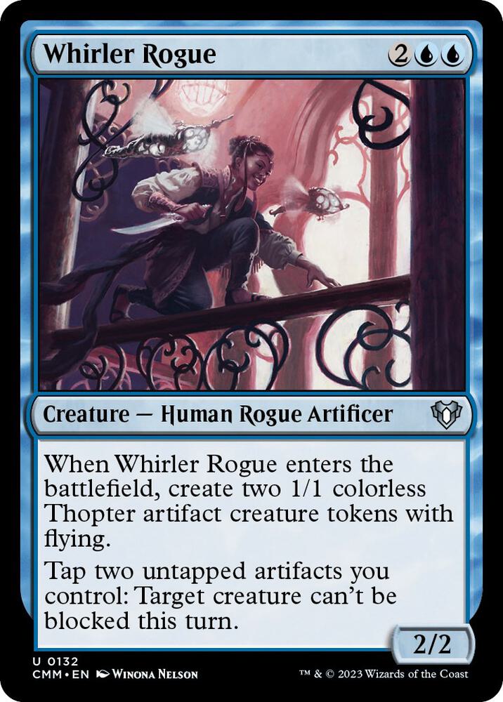 Whirler Rogue 132/451 (Commander Masters)  - Foil | Good Games Morley