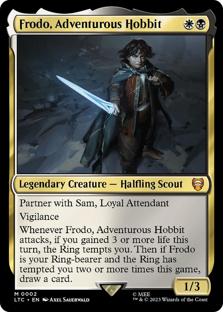 Frodo, Adventurous Hobbit [The Lord of the Rings: Tales of Middle-Earth Commander] | Good Games Morley