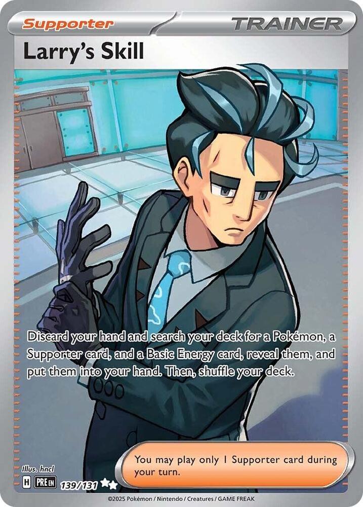 Larry's Skill 139/131 (SV: Prismatic Evolutions)  - Holofoil | Good Games Morley