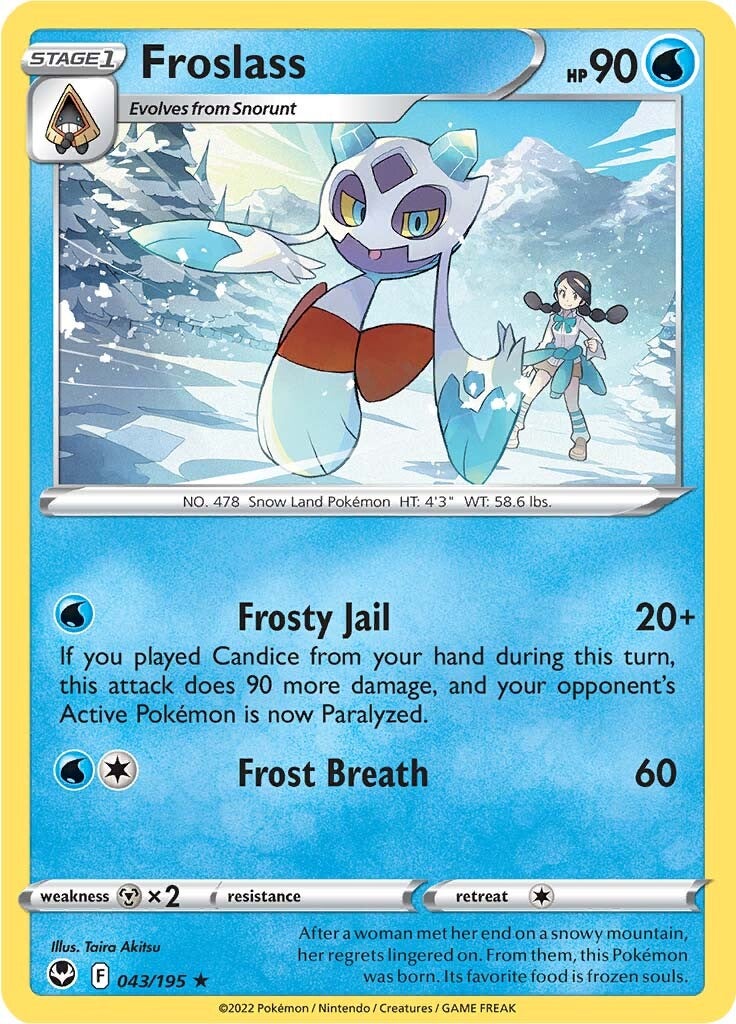 Froslass (043/195) [Sword & Shield: Silver Tempest] | Good Games Morley