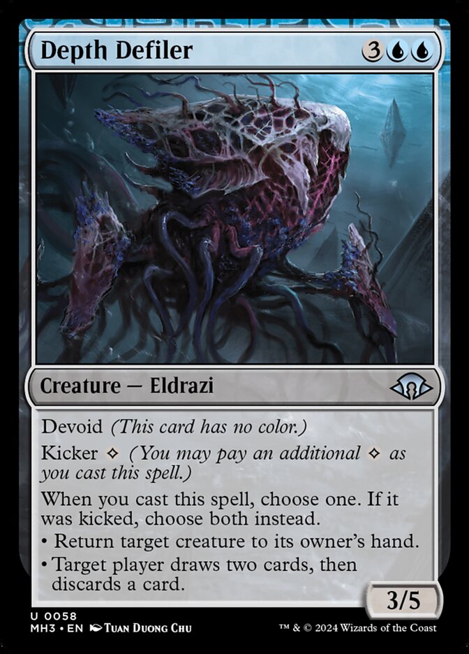 Depth Defiler 58/319 (Modern Horizons 3)  - Foil | Good Games Morley