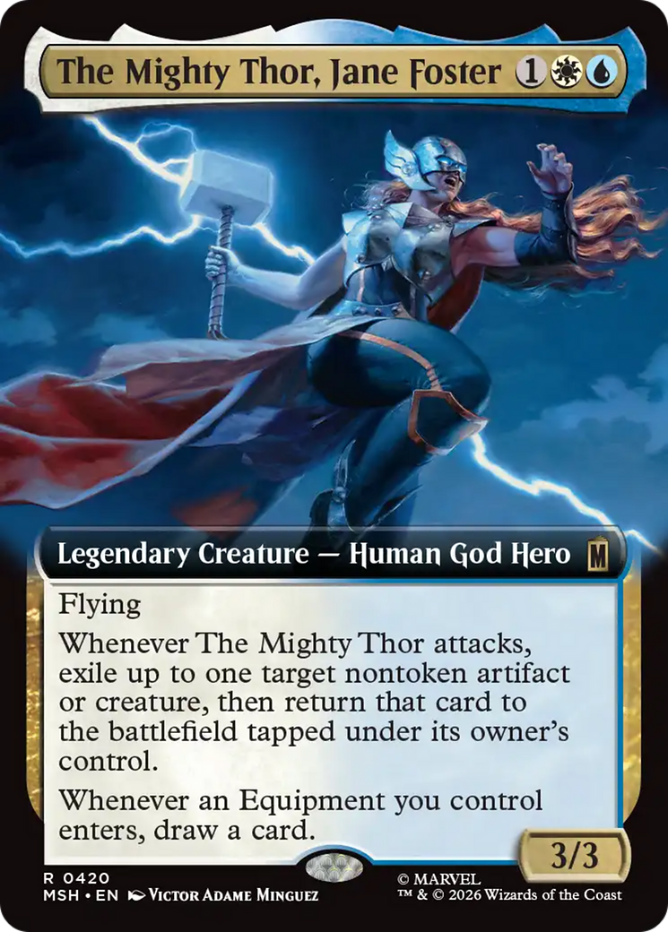 The Mighty Thor, Jane Foster (Extended Art) [Marvel Super Heroes] | Good Games Morley