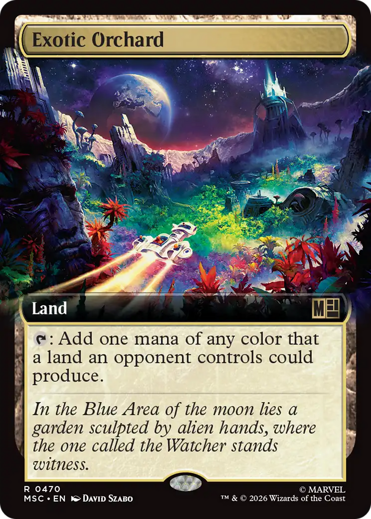 Exotic Orchard (Extended Art) [Marvel Super Heroes Commander] | Good Games Morley