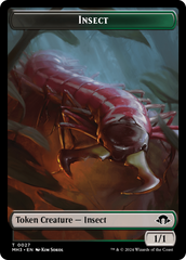 Eldrazi Spawn // Insect (0027) Double-Sided Token [Modern Horizons 3 Tokens] | Good Games Morley
