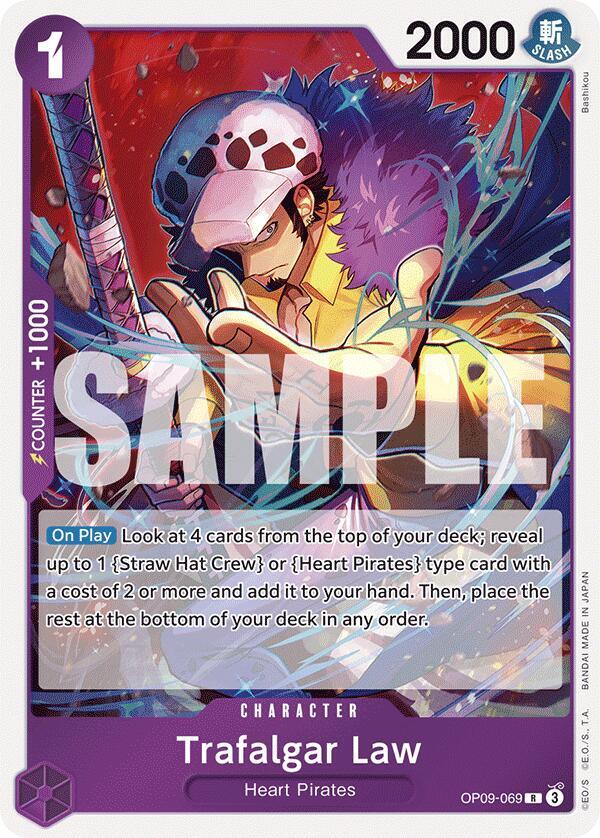 Trafalgar Law OP09-069 (Emperors in the New World)  - Foil | Good Games Morley