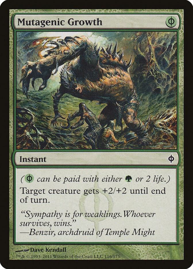 Mutagenic Growth 116 (New Phyrexia)  | Good Games Morley
