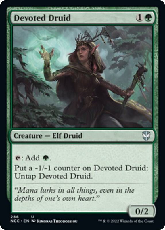 Devoted Druid 286 (Commander: Streets of New Capenna)  | Good Games Morley