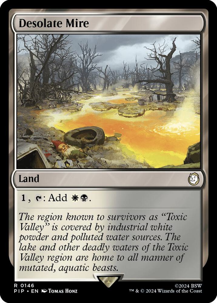 Desolate Mire 146 (Universes Beyond: Fallout)  - Foil | Good Games Morley