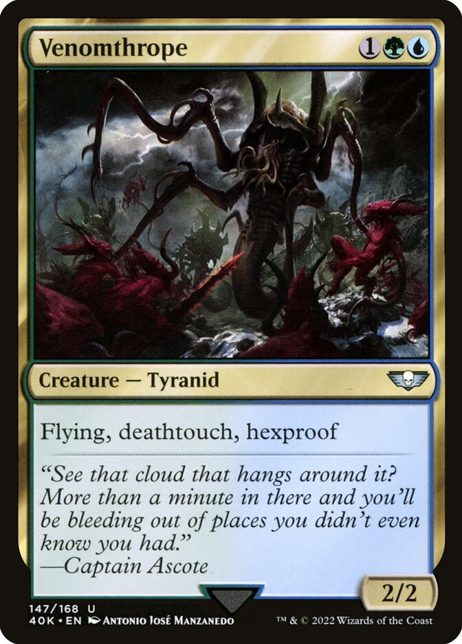 Venomthrope 147/617 (Universes Beyond: Warhammer 40,000)  | Good Games Morley