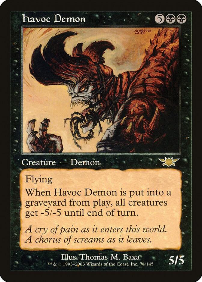 Havoc Demon 74/145 (Legions)  - Foil | Good Games Morley