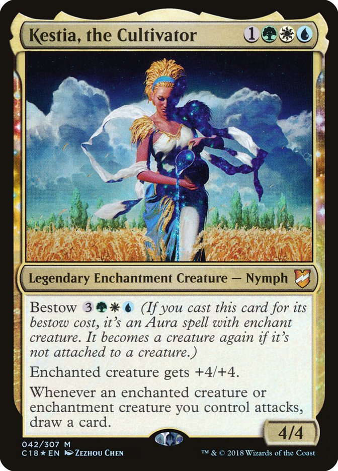 Kestia, the Cultivator 42 (Commander 2018)  - Foil | Good Games Morley