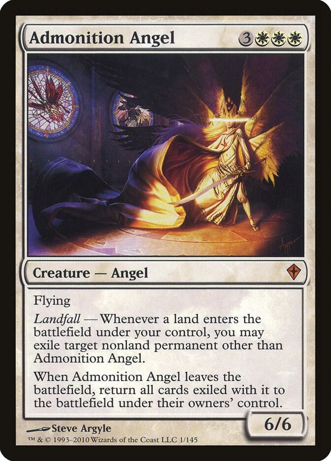 Admonition Angel 1/145 (Worldwake)  | Good Games Morley