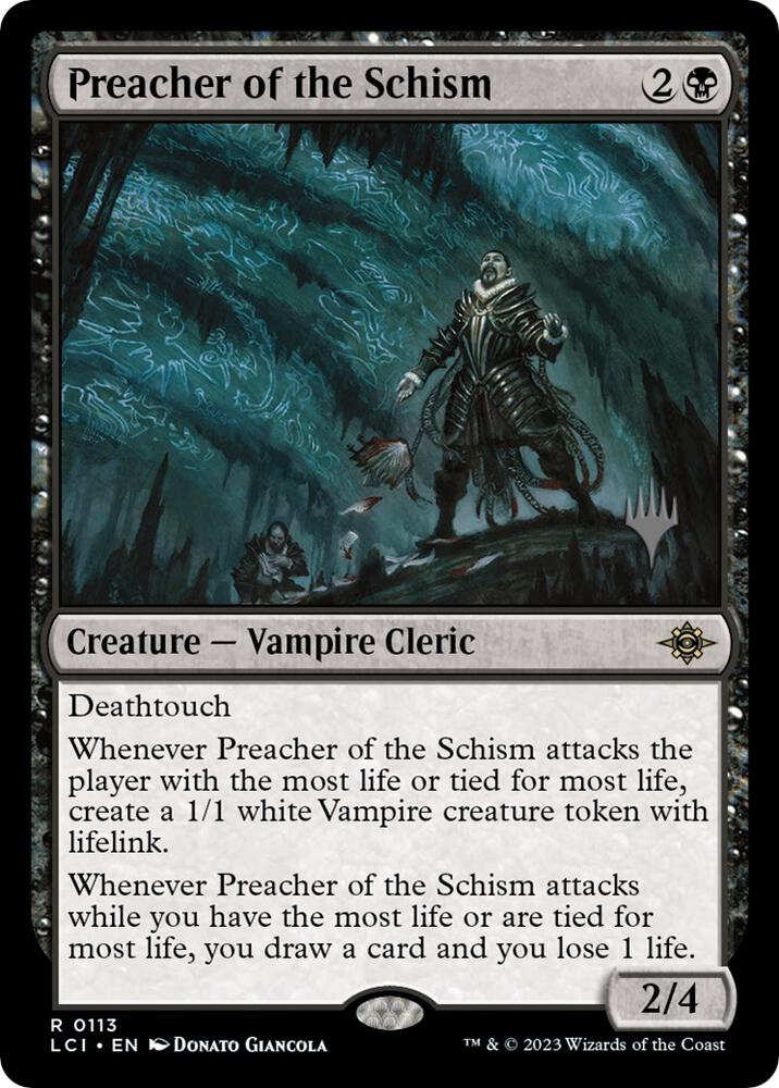Preacher of the Schism 113p/138 (Promo Pack: The Lost Caverns of Ixalan)  | Good Games Morley