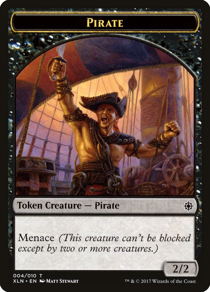 Pirate Token [Ixalan Tokens] | Good Games Morley