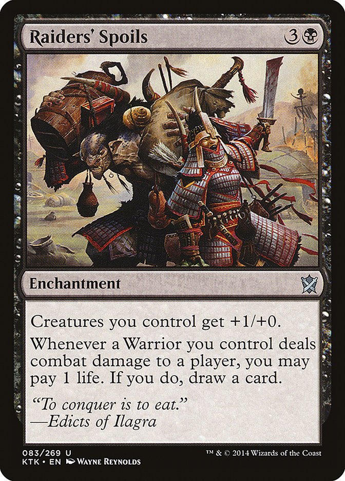 Raiders' Spoils 83/269 (Khans of Tarkir)  | Good Games Morley