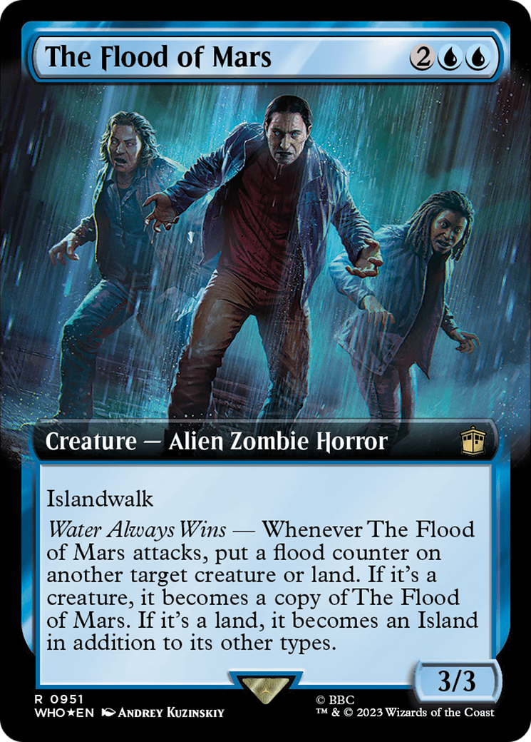 The Flood of Mars (Extended Art) (Surge Foil) [Doctor Who] | Good Games Morley