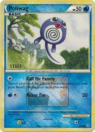 Poliwag (58/95) (League Promo Staff) [HeartGold & SoulSilver: Unleashed] | Good Games Morley