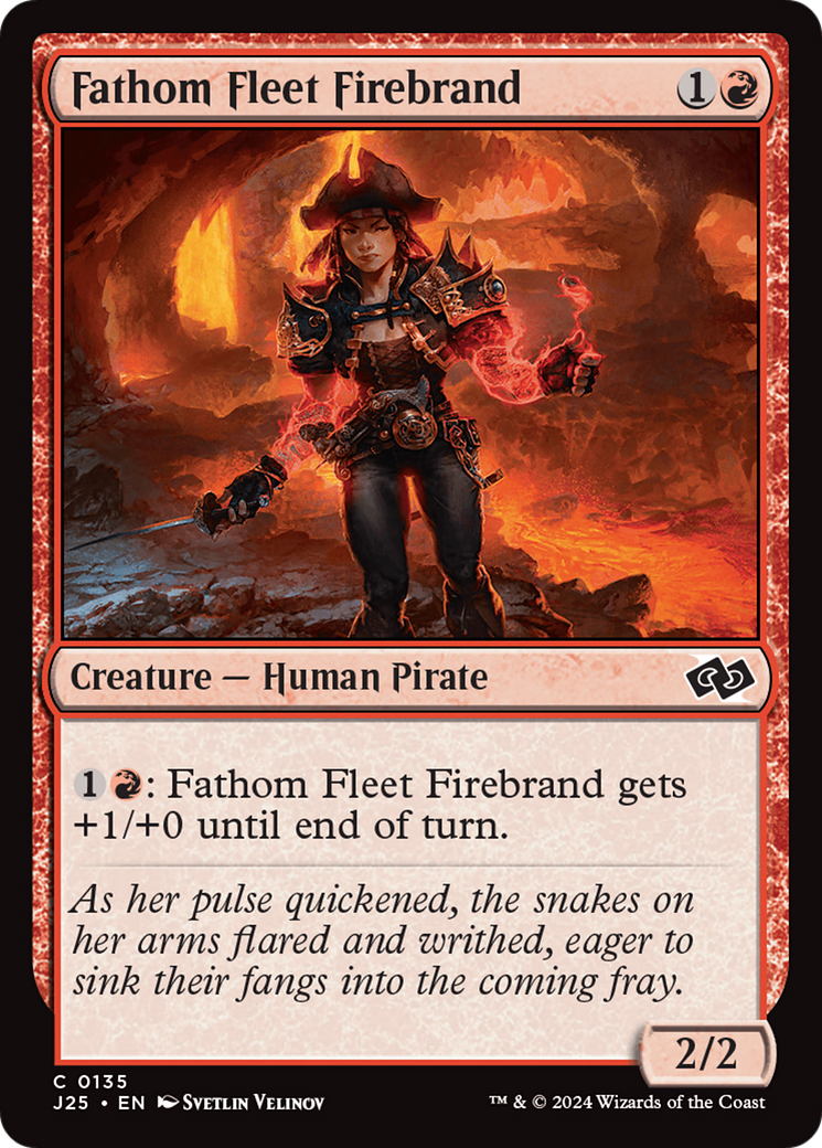 Fathom Fleet Firebrand [Foundations Jumpstart] | Good Games Morley