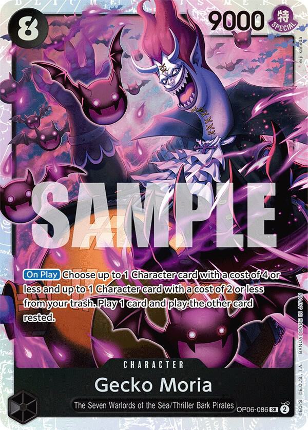 Gecko Moria OP06-086 (Wings of the Captain)  - Foil | Good Games Morley