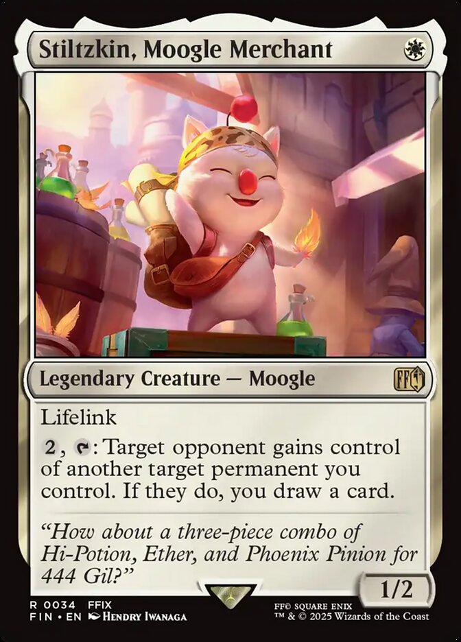 Stiltzkin, Moogle Merchant 34 (FINAL FANTASY)  | Good Games Morley