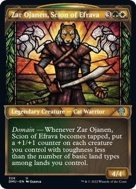 Zar Ojanen Scion of Efrava Showcase 326/281 (Dominaria United)  - Foil | Good Games Morley