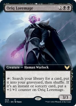 Oriq Loremage (Extended Art) [Strixhaven: School of Mages] | Good Games Morley
