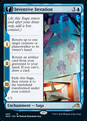 Inventive Iteration // Living Breakthrough (Extended Art) [Kamigawa: Neon Dynasty] | Good Games Morley
