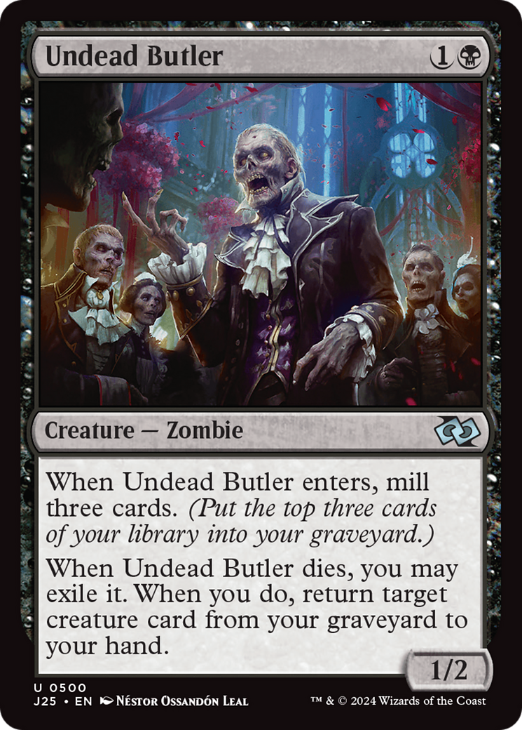 Undead Butler [Foundations Jumpstart] | Good Games Morley