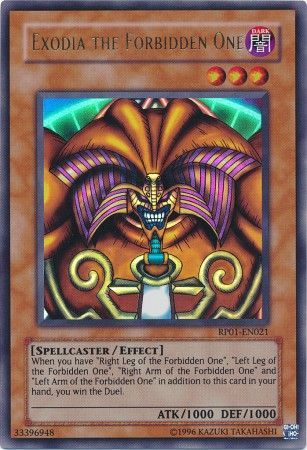 Exodia the Forbidden One [RP01-EN021] Ultra Rare | Good Games Morley