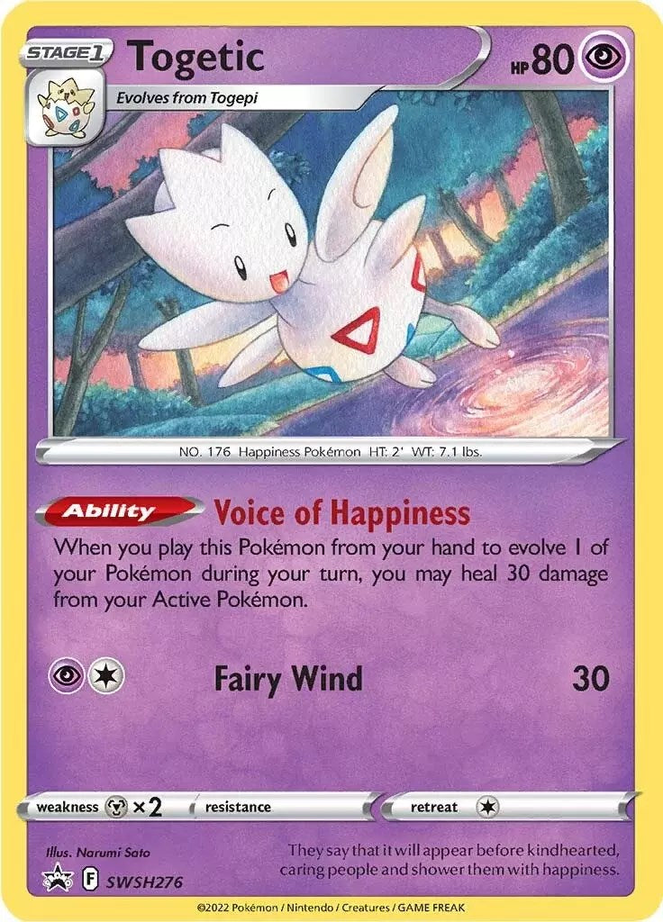 Togetic (SWSH276) [Sword & Shield: Black Star Promos] | Good Games Morley