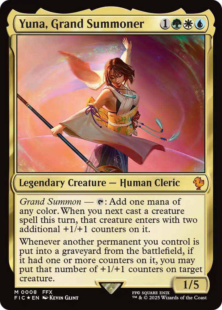 Yuna, Grand Summoner [FINAL FANTASY Commander] | Good Games Morley