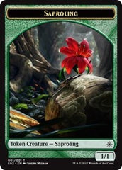 Saproling // Treasure (010) Double-Sided Token [Explorers of Ixalan Tokens] | Good Games Morley