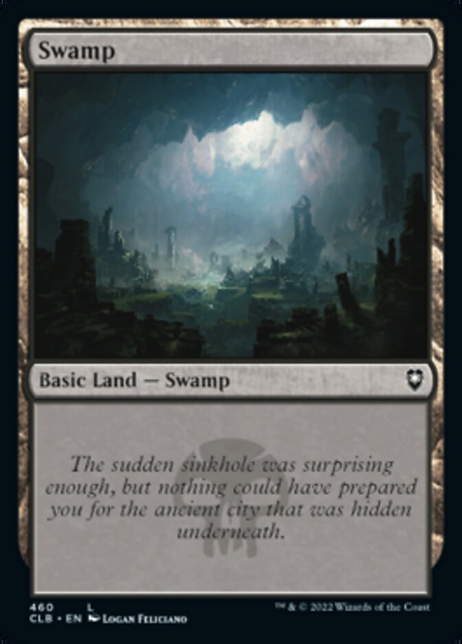 Swamp (460) [Commander Legends: Battle for Baldur's Gate] | Good Games Morley
