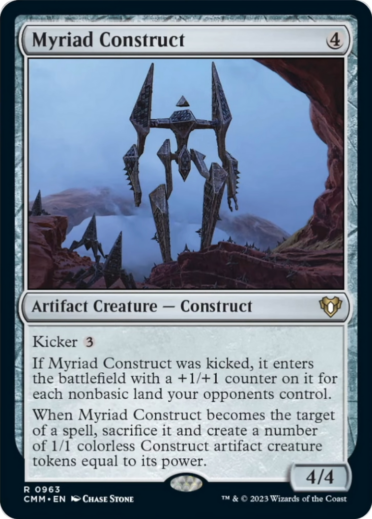 Myriad Construct [Commander Masters] | Good Games Morley