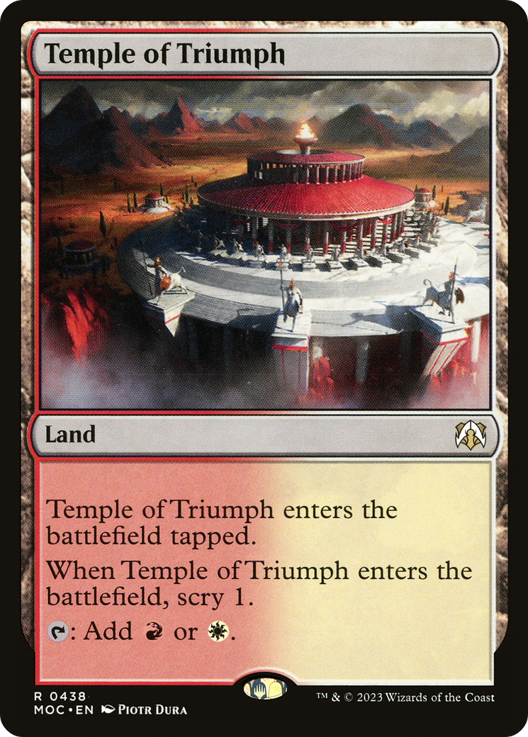 Temple of Triumph [March of the Machine Commander] | Good Games Morley