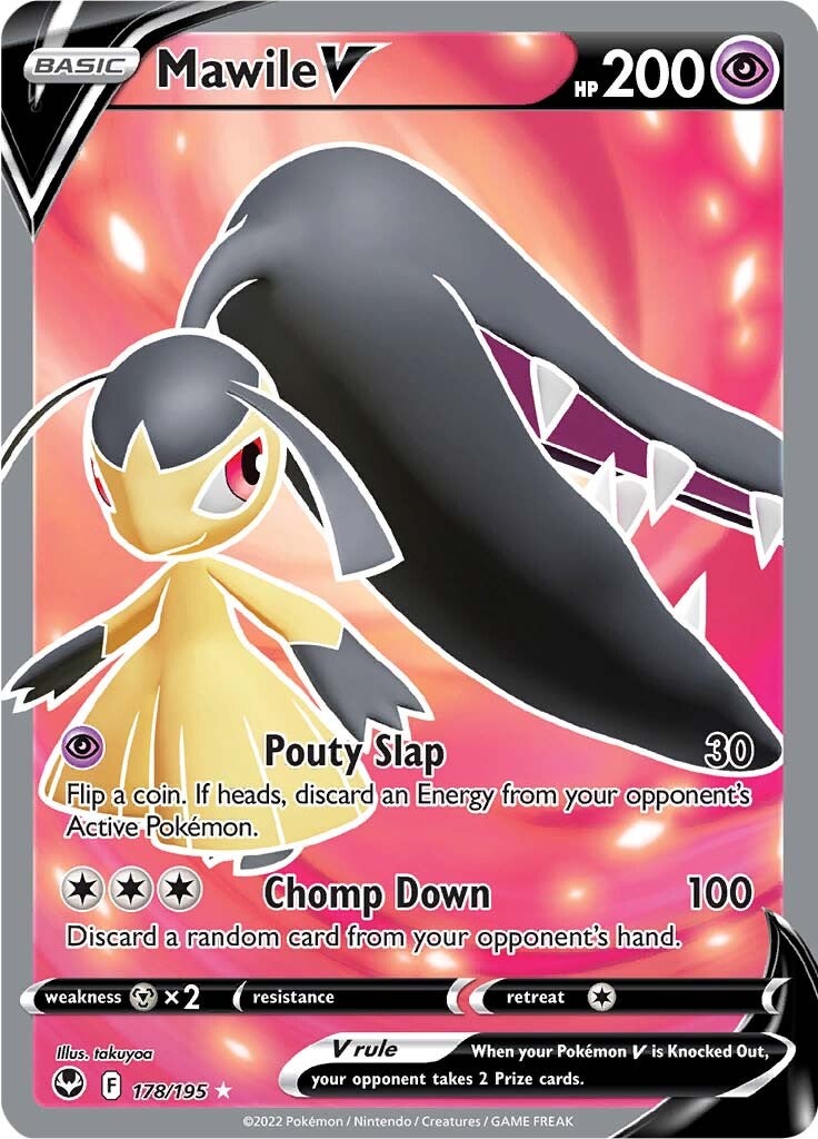 Mawile V (178/195) [Sword & Shield: Silver Tempest] | Good Games Morley