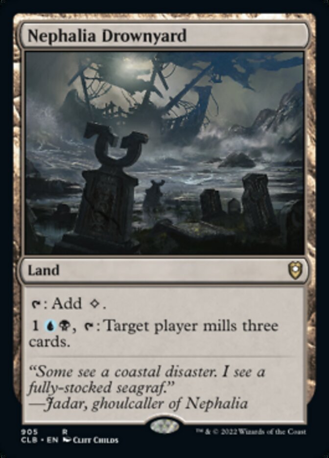 Nephalia Drownyard [Commander Legends: Battle for Baldur's Gate] | Good Games Morley