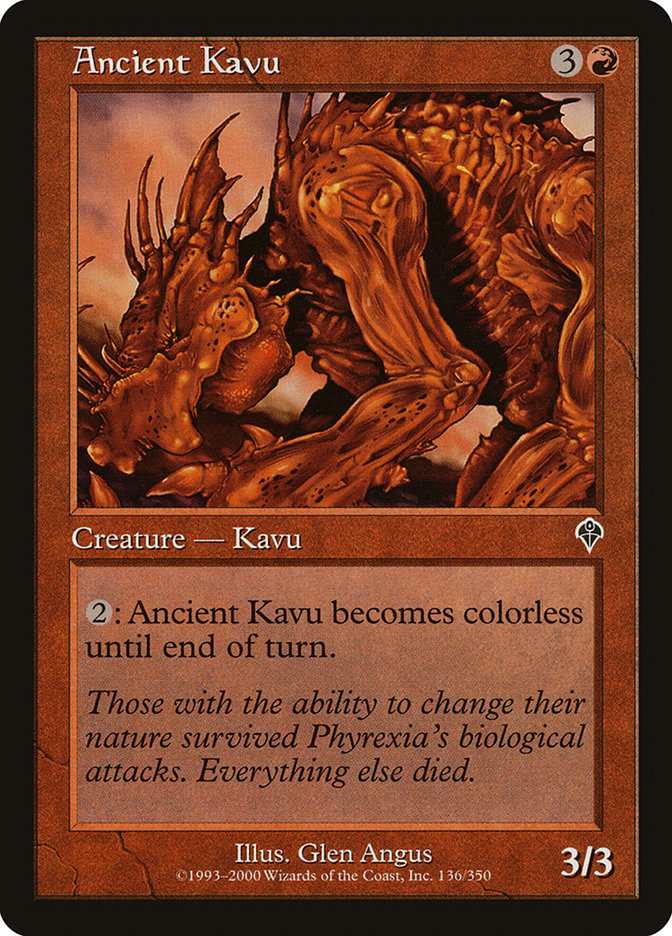 Ancient Kavu 136/350 (Invasion)  | Good Games Morley