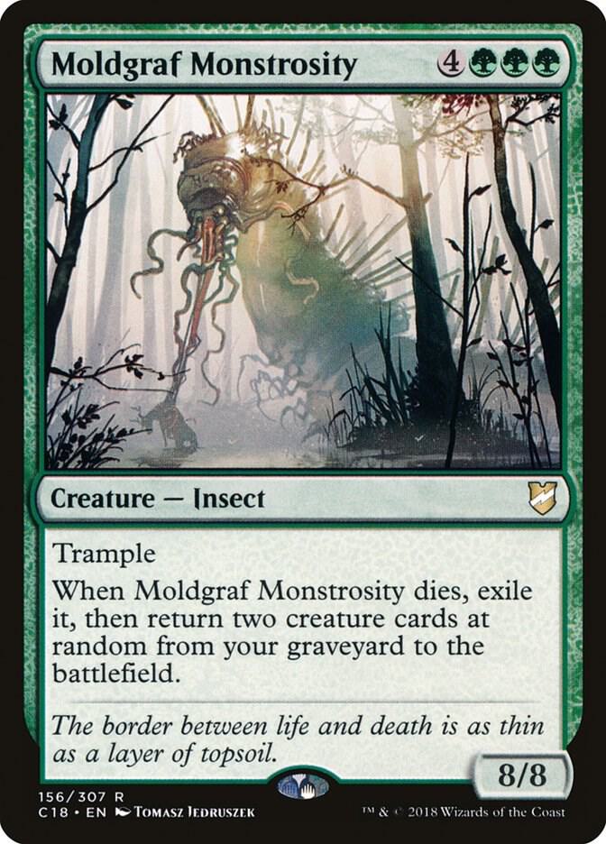 Moldgraf Monstrosity 156/307 (Commander 2018)  | Good Games Morley