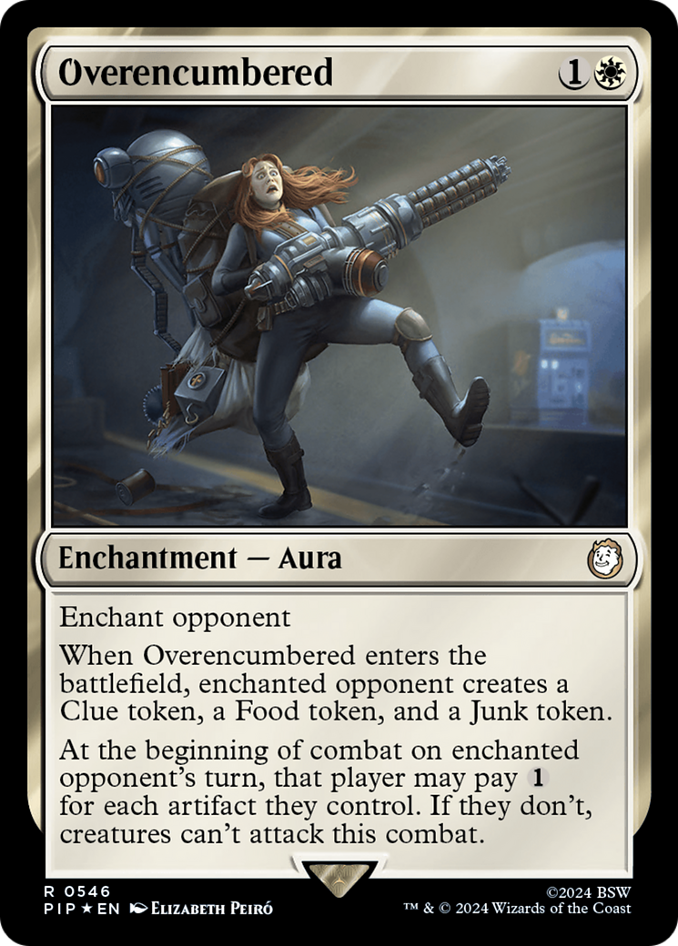 Overencumbered (Surge Foil) [Fallout] | Good Games Morley
