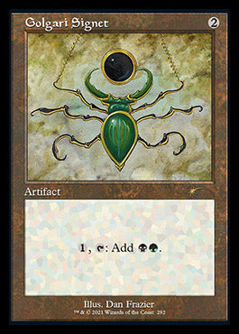 Golgari Signet (Retro) [Secret Lair Drop Series] | Good Games Morley