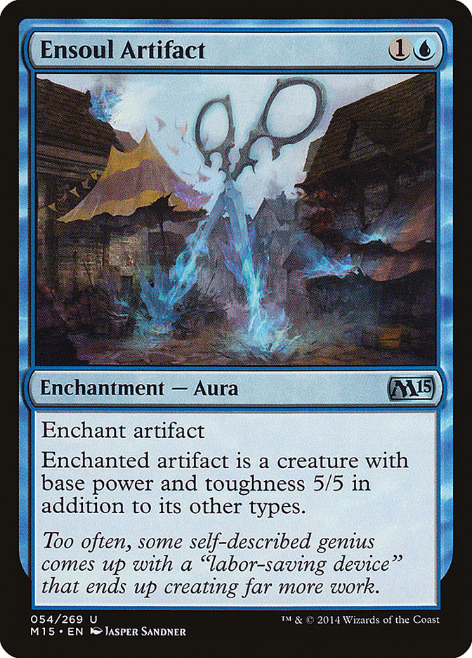 Ensoul Artifact 54 (Magic 2015 (M15))  - Foil | Good Games Morley