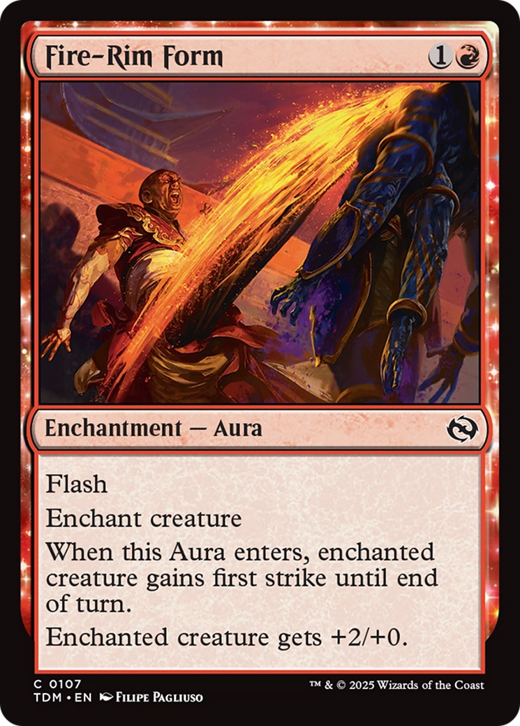 Fire-Rim Form [Tarkir: Dragonstorm] | Good Games Morley
