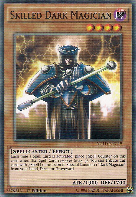 Skilled Dark Magician [YGLD-ENC19] Common | Good Games Morley