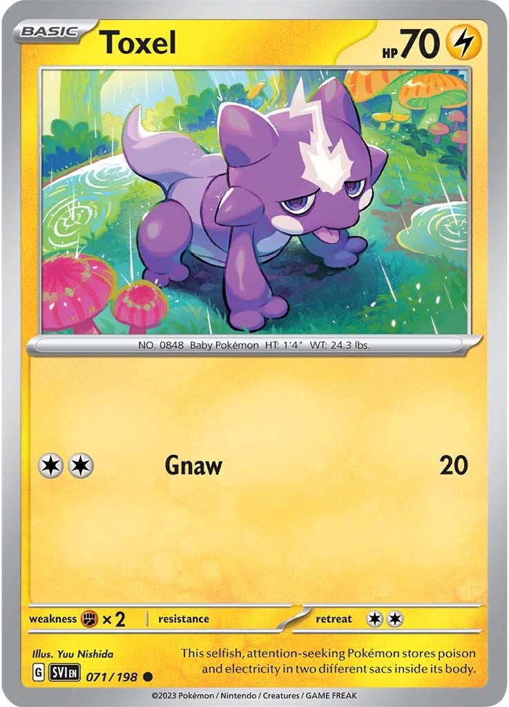 Toxel (071/198) [Scarlet & Violet: Base Set] | Good Games Morley