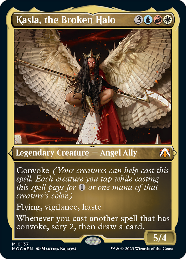 Kasla, the Broken Halo (Display Commander) [March of the Machine Commander] | Good Games Morley